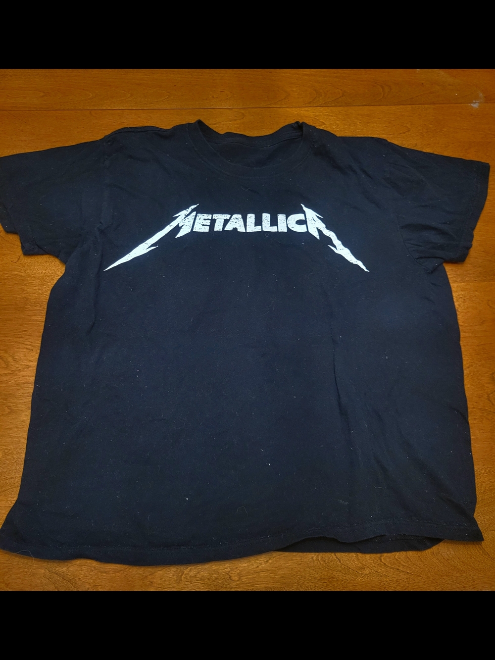 Metallica Black Graphic T-Shirt - Men's | L